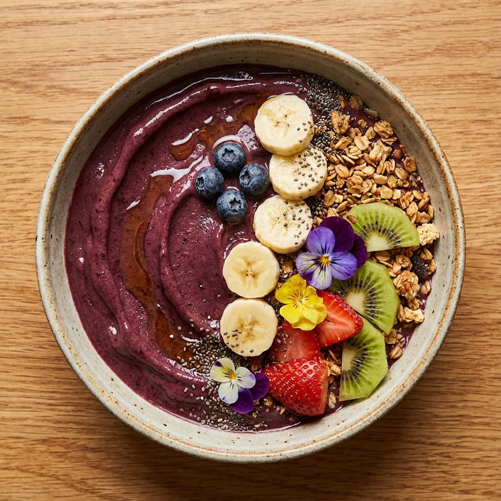 Rio Classic Bowl de açai con banana, granola y miel